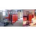 High pressure CO2 gas extinguishing system